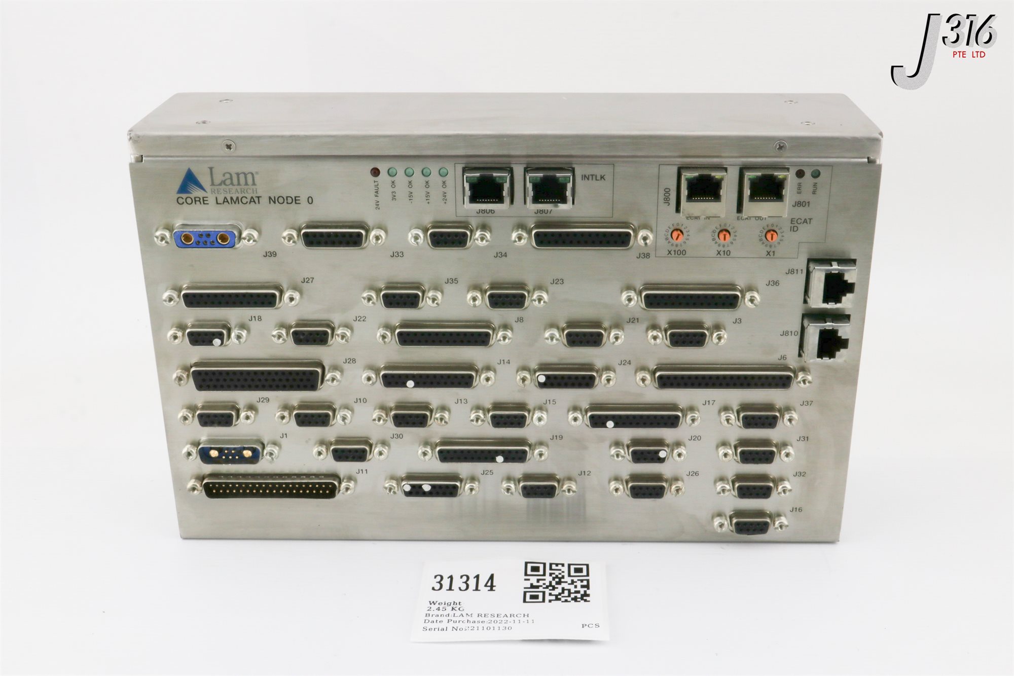 31314 LAM RESEARCH ASSY, CORE LAMCAT NODE 0 853-270785-004 | eBay